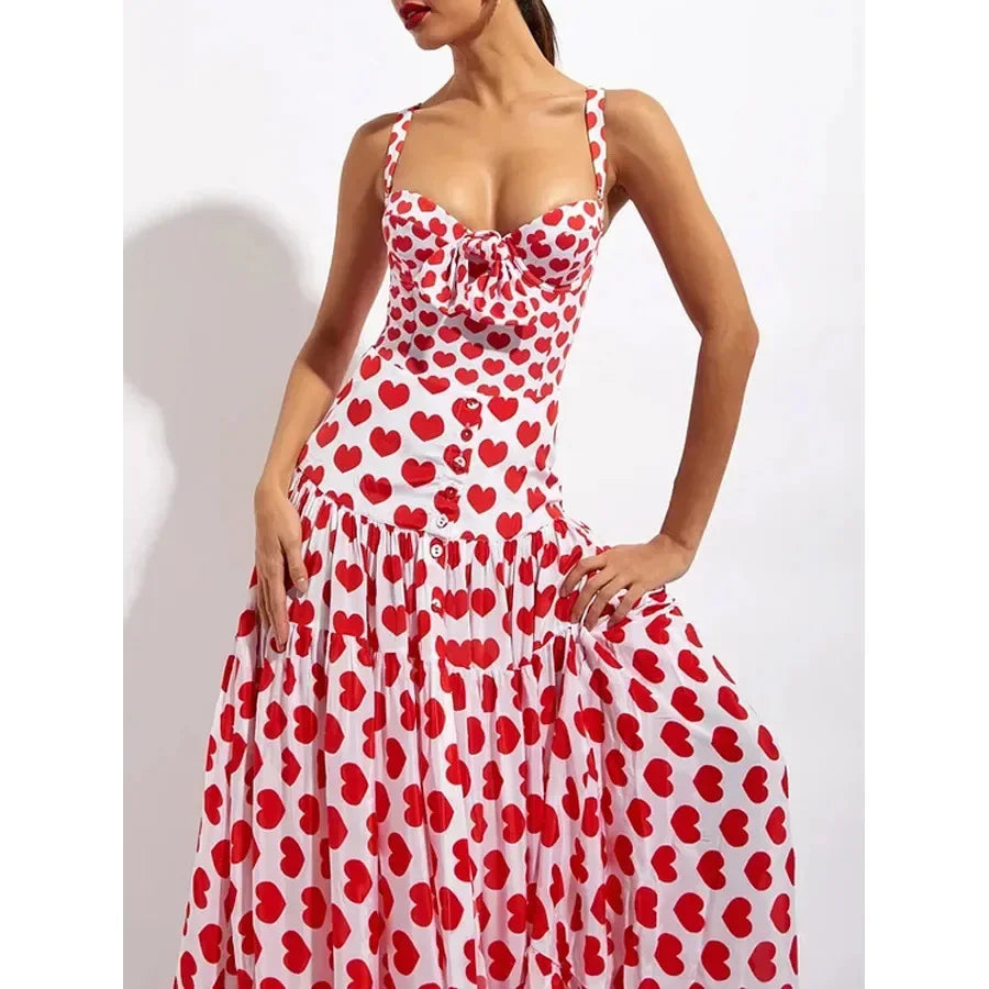 ملابس سباحة مطبوعة مع غطاء وتنورة