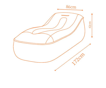 أريكة قابلة للنفخ أوتوماتيكية محمولة