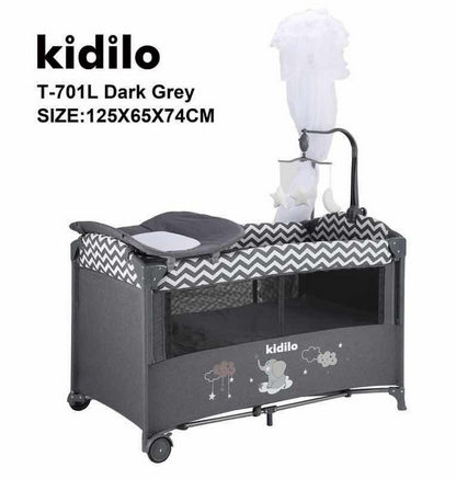 سرير متعدد الوظائف مع حباسة