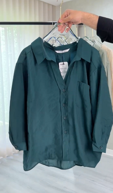 قميص نسائي لينن