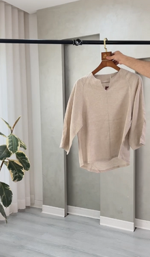 قميص نسائي بياقة ٧