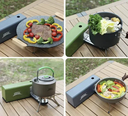 موقد غاز محمول قابل للطي