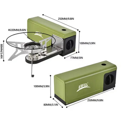 موقد غاز محمول قابل للطي