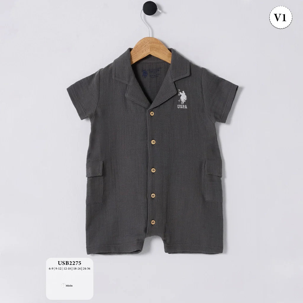 طقم بيبي بياقة ٧