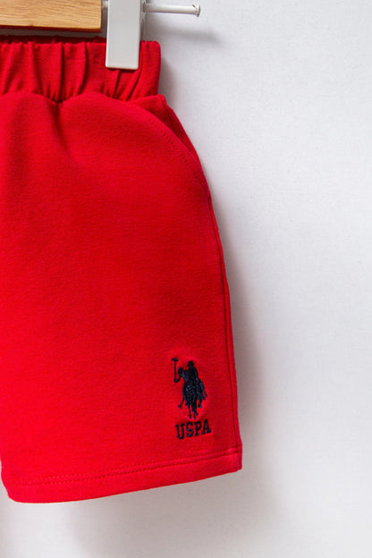 U.S POLO طقم بيبي