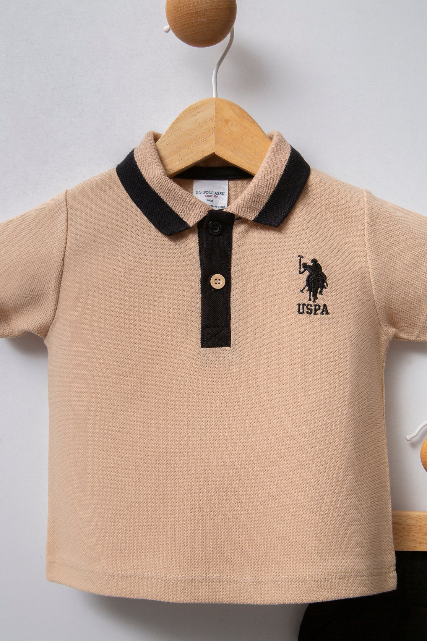 U.S POLO طقم بيبي