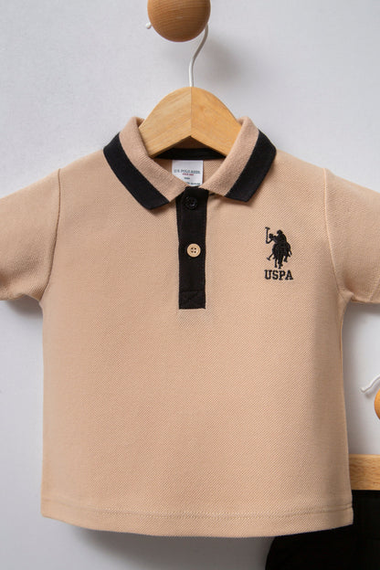 U.S POLO طقم بيبي