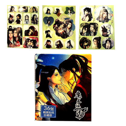 ملصقات الرسوم المتحركة الكرتونية