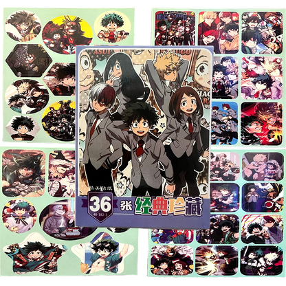 ملصقات الرسوم المتحركة الكرتونية