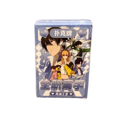 Anime Poker Cards Set 54 sheets