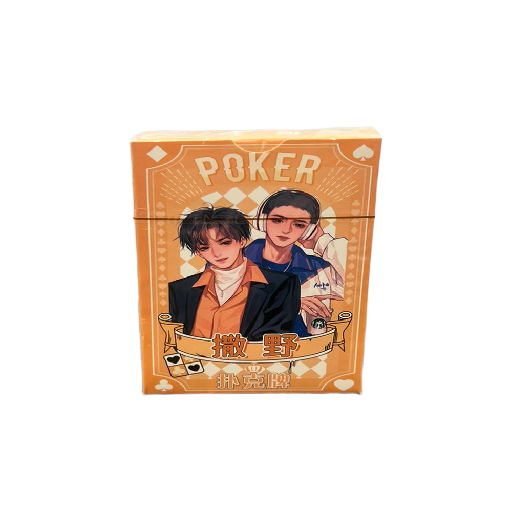 Anime Poker Cards Set 54 sheets