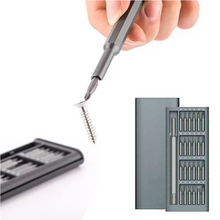 طقم مفكات دقيق احترافي 24 قطعة مع مقبض مغناطيسي