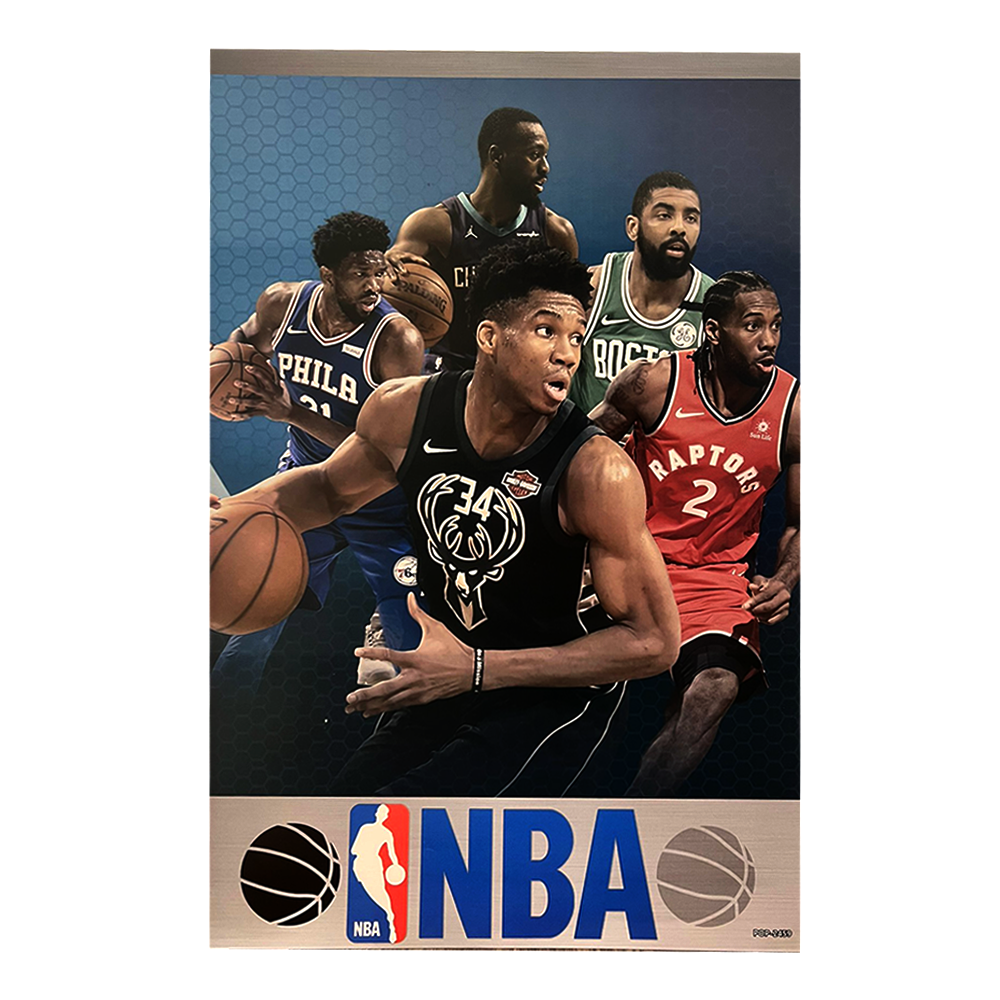 بوستر نجوم دوري (8 بوسترات متنوعة) NBA - تصميم مميز للاعبين الأسطوريين