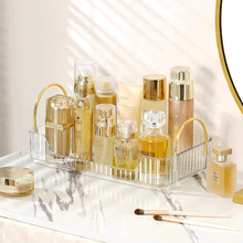 رفوف مستحضرات التجميل من الأكريليك