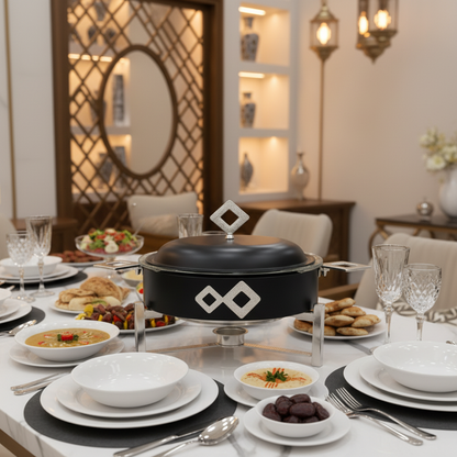 سخان طعام دائري فاخر 2 لتر