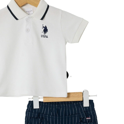 U.S POLO طقم بيبي