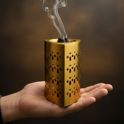 مبخر معدني فاخر بنقوش