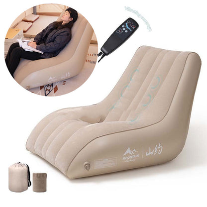 كرسي مساج كهربائي قابل للنفخ وأريكة