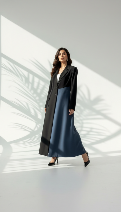 جاكيت نسائي بلون مغاير