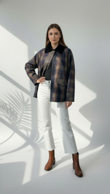 جاكيت نسائي كاروهات