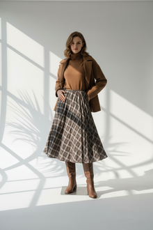 تنورة نسائي كاروهات