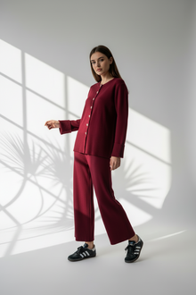 بدلة نسائي ازرار