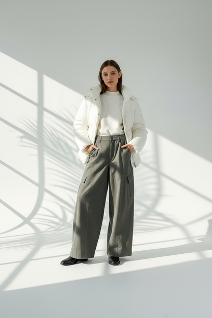 بنطلون نسائي واسع