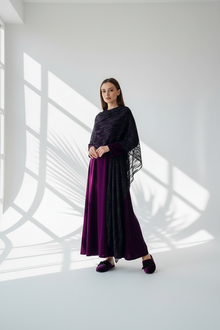 دراعة نسائي اسكارف