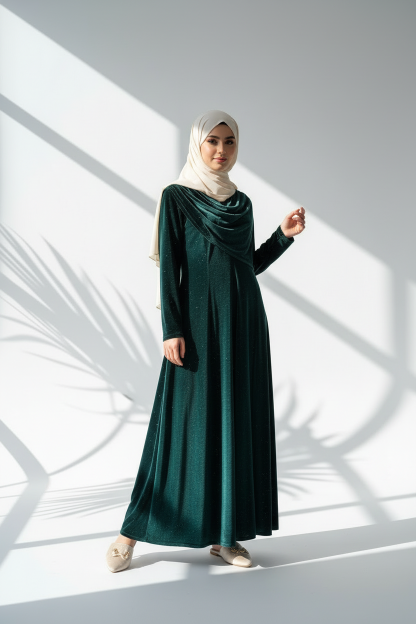 دراعة نسائي اسكارف