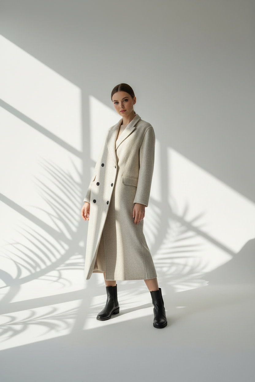 جاكيت نسائي جوخ طويل