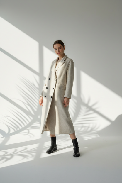 جاكيت نسائي جوخ طويل