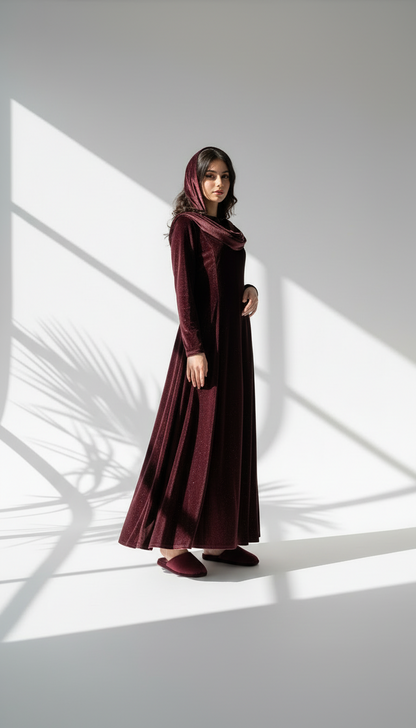 دراعة نسائي اسكارف