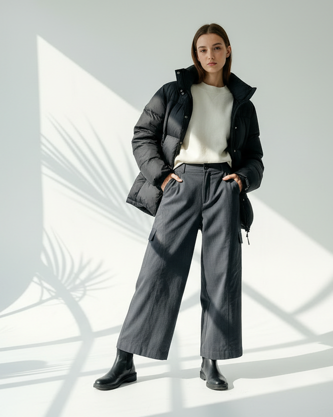 بنطلون نسائي واسع