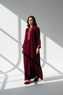 دراعة مخمل مغربي