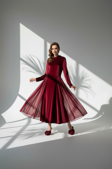 فستان نسائي مخمل