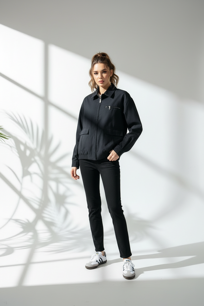 جاكيت نسائي سحاب