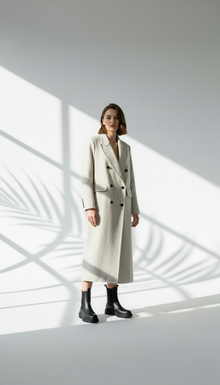 جاكيت نسائي جوخ طويل