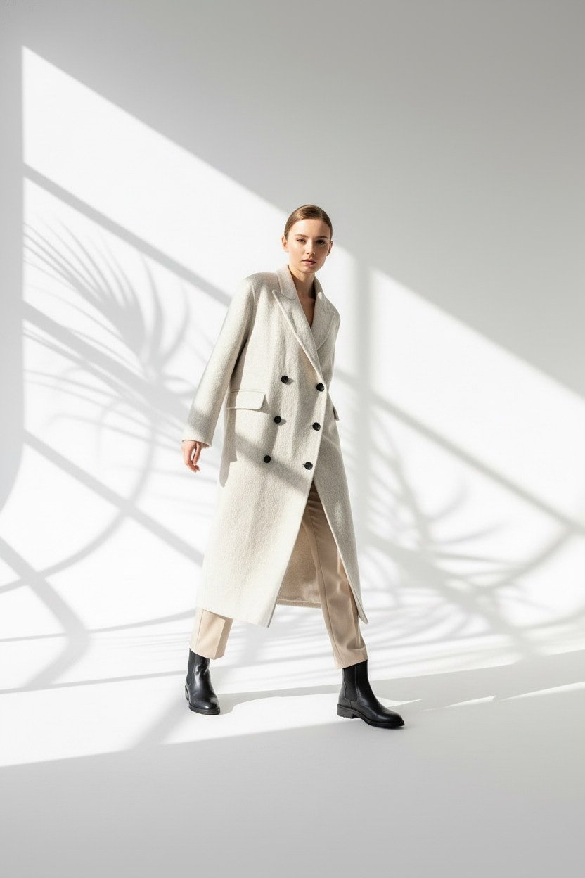 جاكيت نسائي جوخ طويل