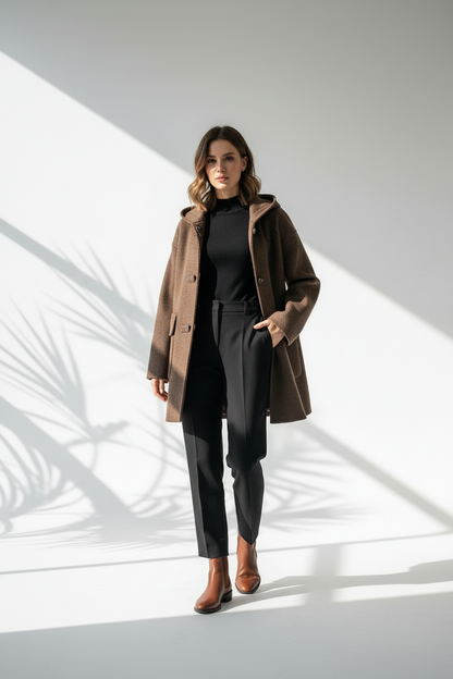 جاكيت نسائي جوخ قصير