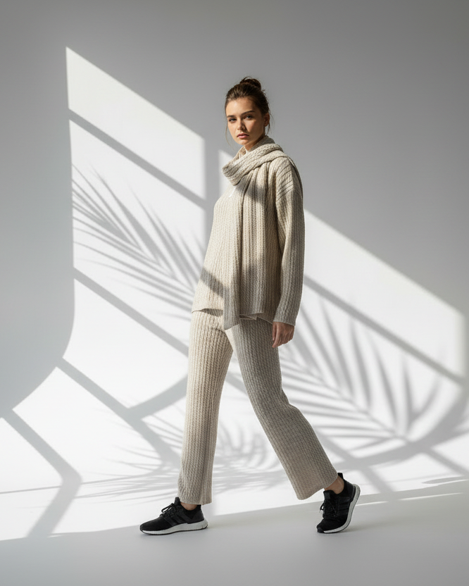 بدلة نسائي سكارف