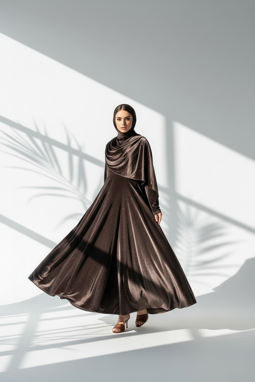 دراعة نسائي اسكارف