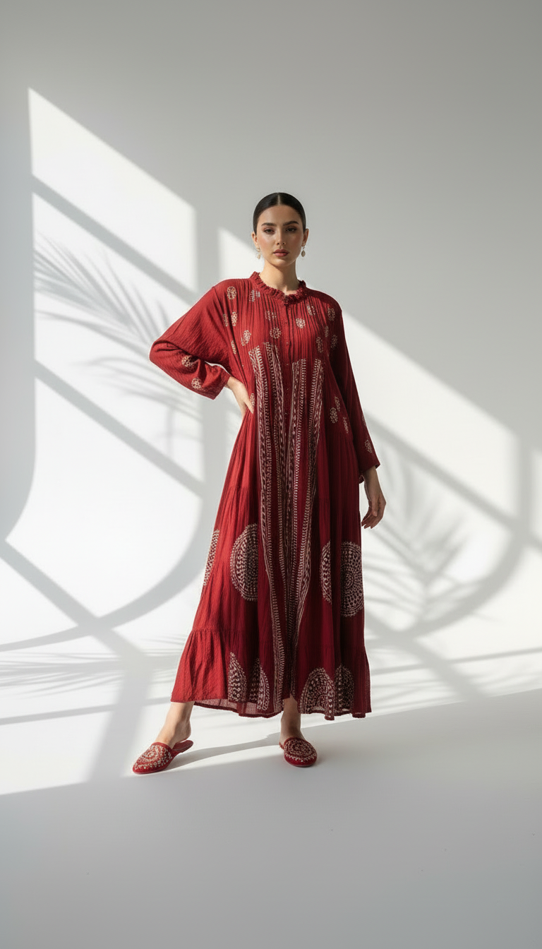 دراعة كسرات هندي