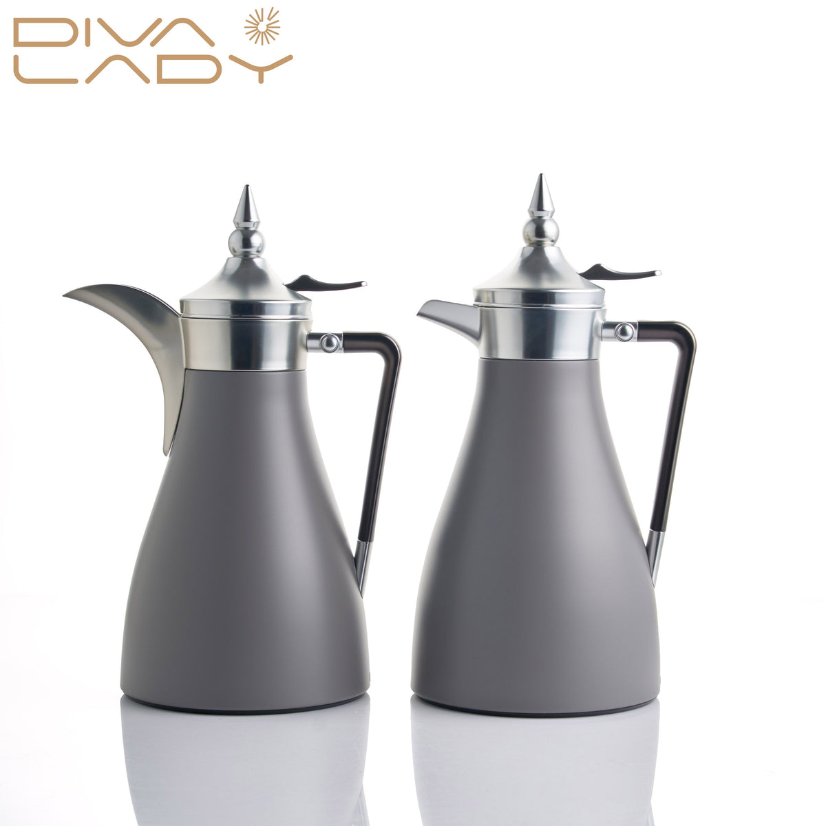طقم مطارات غنى للشاي والقهوة