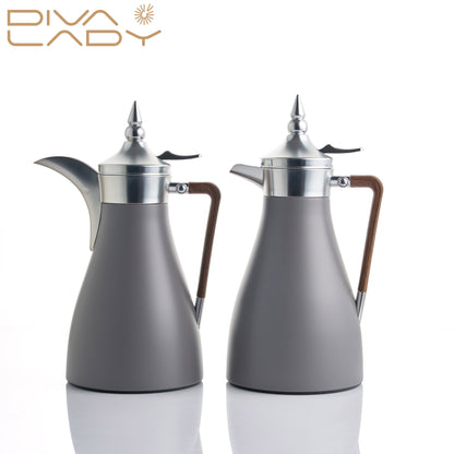 طقم مطارات غنى للشاي والقهوة