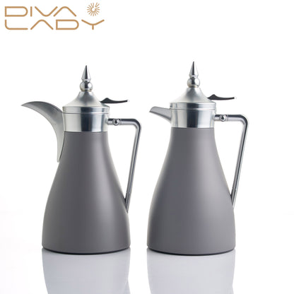 طقم مطارات غنى للشاي والقهوة