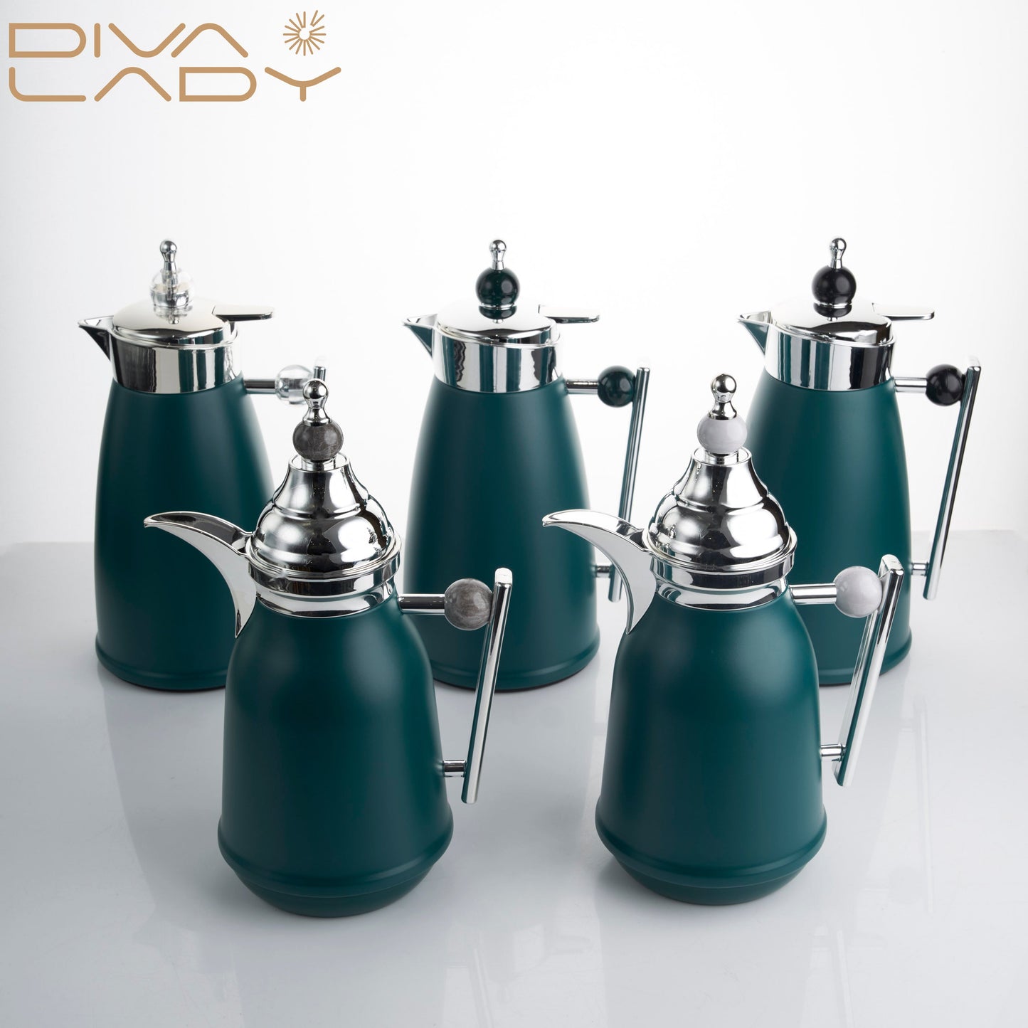 طقم مطارات غلا للشاي والقهوة