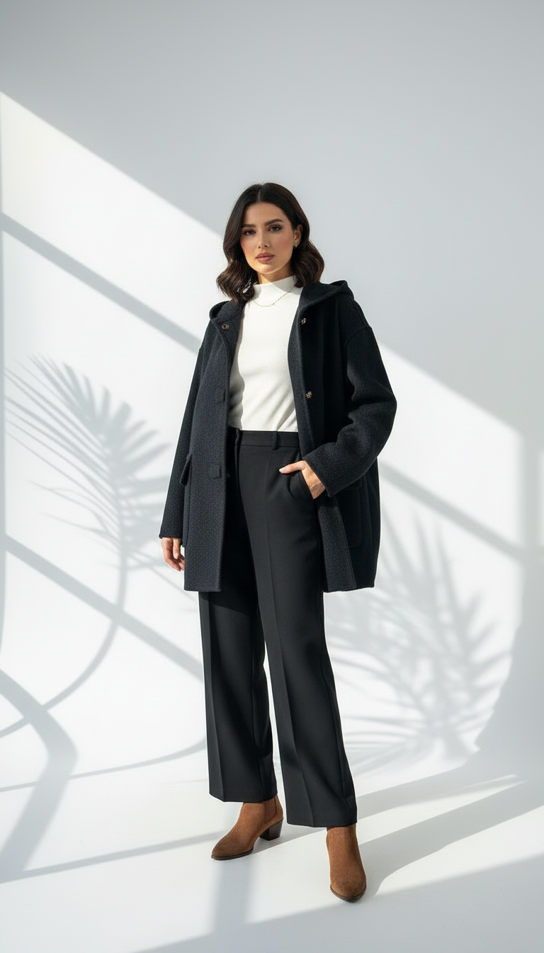 جاكيت نسائي جوخ قصير