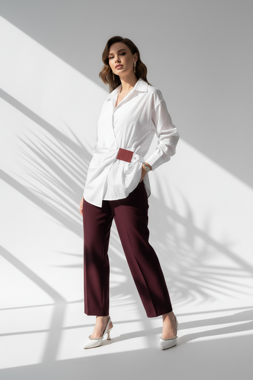 قميص نسائي رابطة