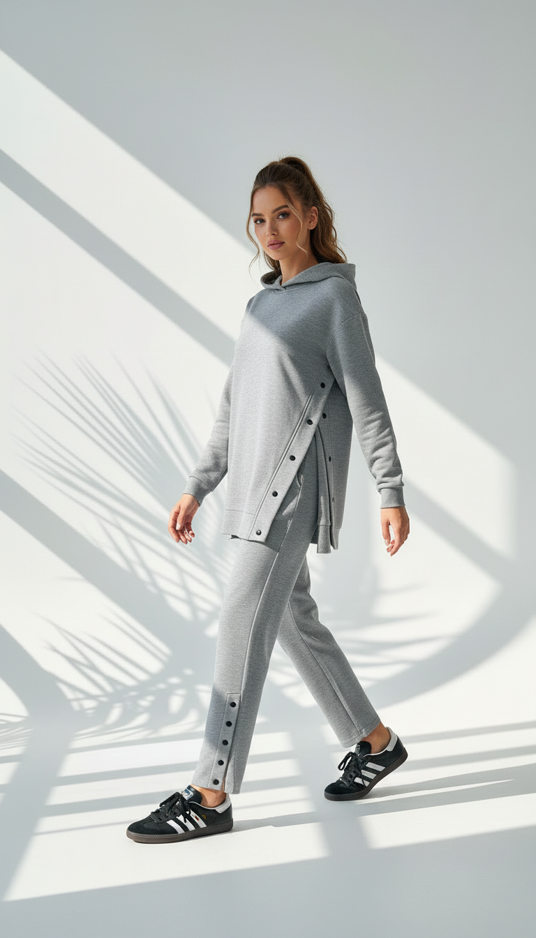 بدلة نسائي بسترة رأس