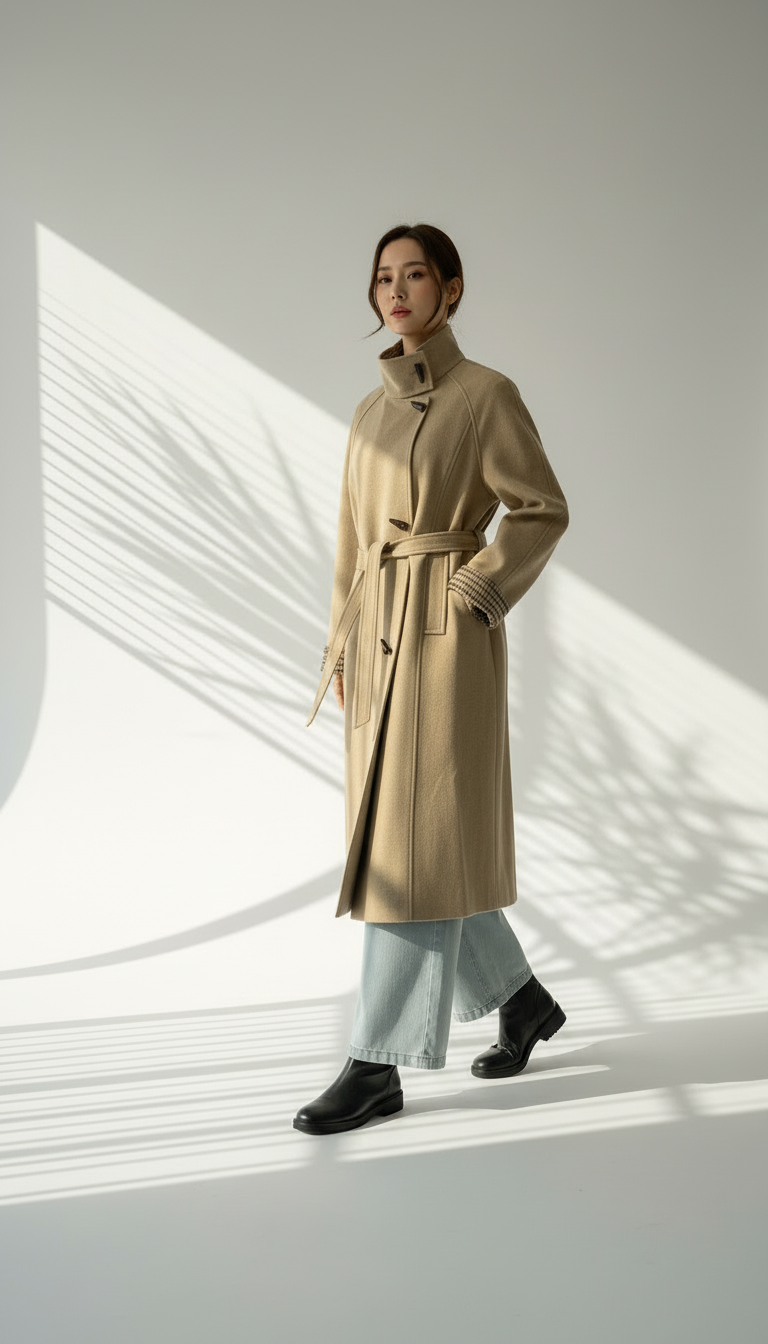 جاكيت جوخ نسائي ازرار مميز